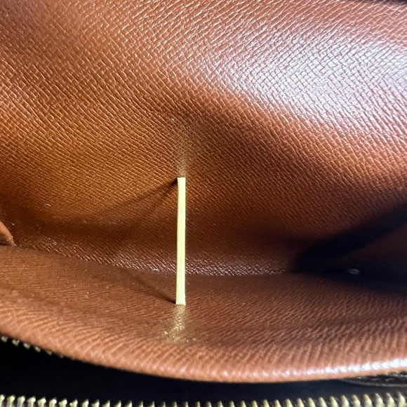 Louis Vuitton Monogram Canvas Tresor Wallet Vintage Brown Made in USA - Picture 8 of 13